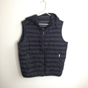 Massimo Dutti Hooded Puffer Vest